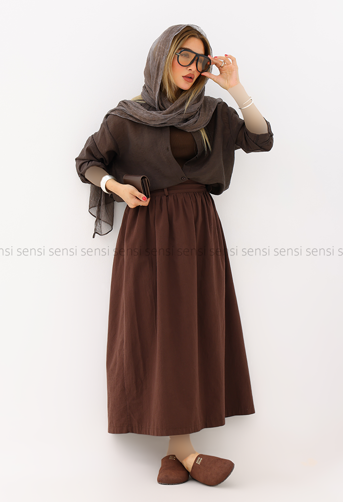 شومیز شیشه ای شاین دار کد1006054